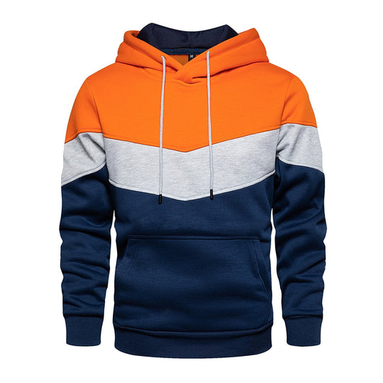 Long Sleeve Blend Hoodie with Hood for Men