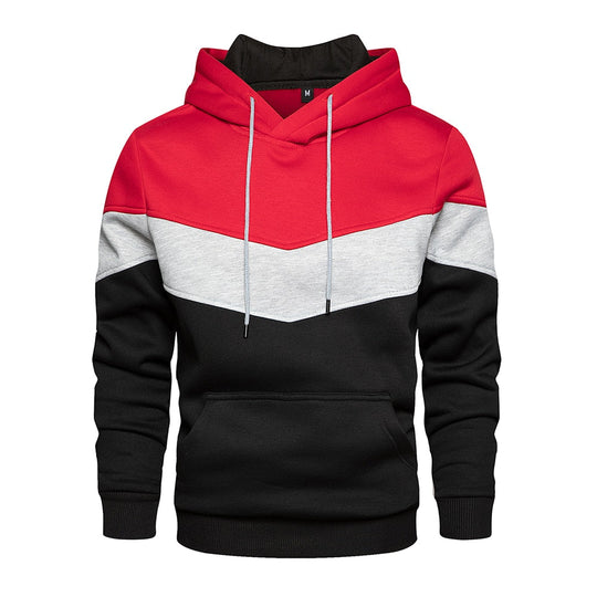 Long Sleeve Blend Hoodie with Hood for Men