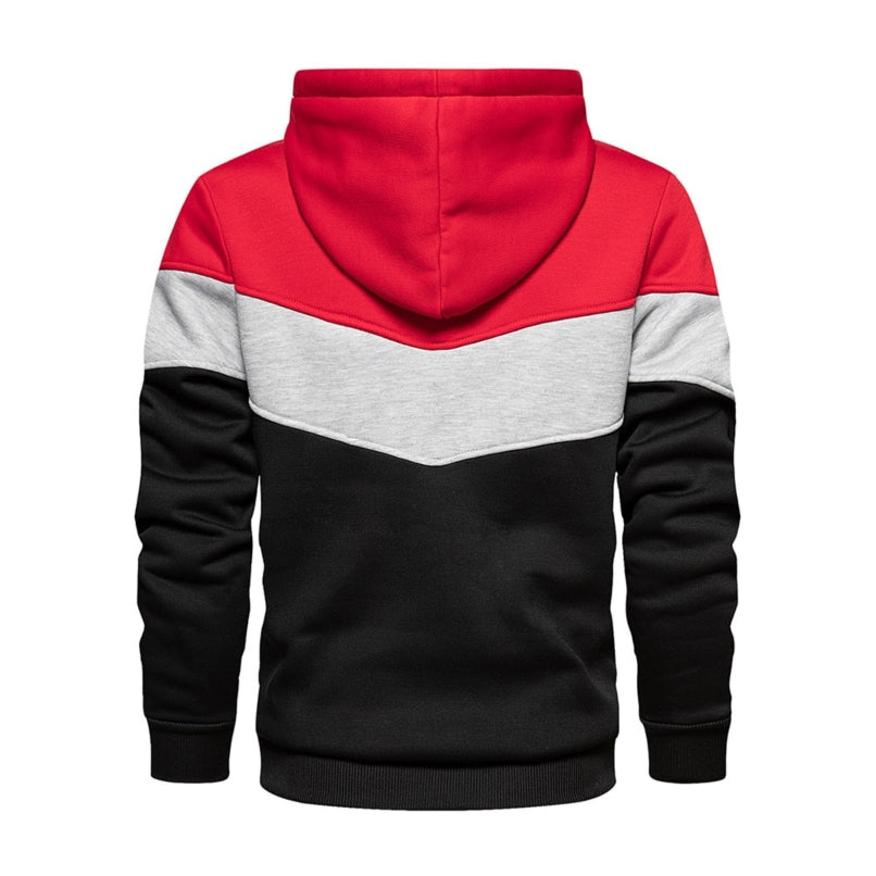 Long Sleeve Blend Hoodie with Hood for Men