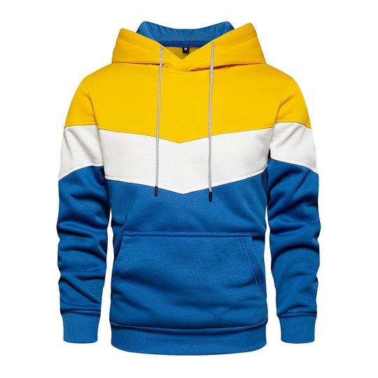 Long Sleeve Blend Hoodie with Hood for Men