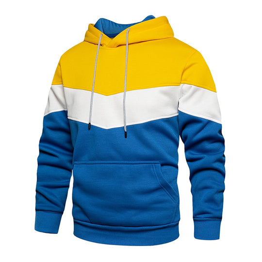 Long Sleeve Blend Hoodie with Hood for Men