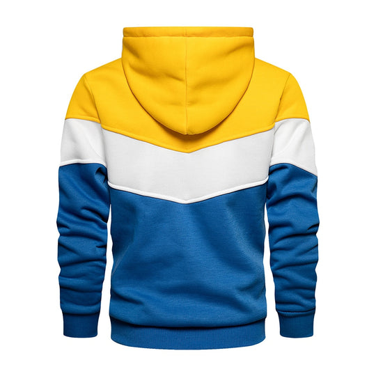 Long Sleeve Blend Hoodie with Hood for Men