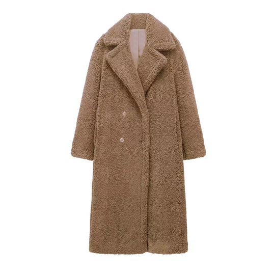 Long Teddy Coat for Women