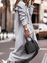 Long Trench Coat for Woman