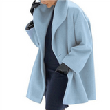 Long Trench Coat with Warming Lining for Women