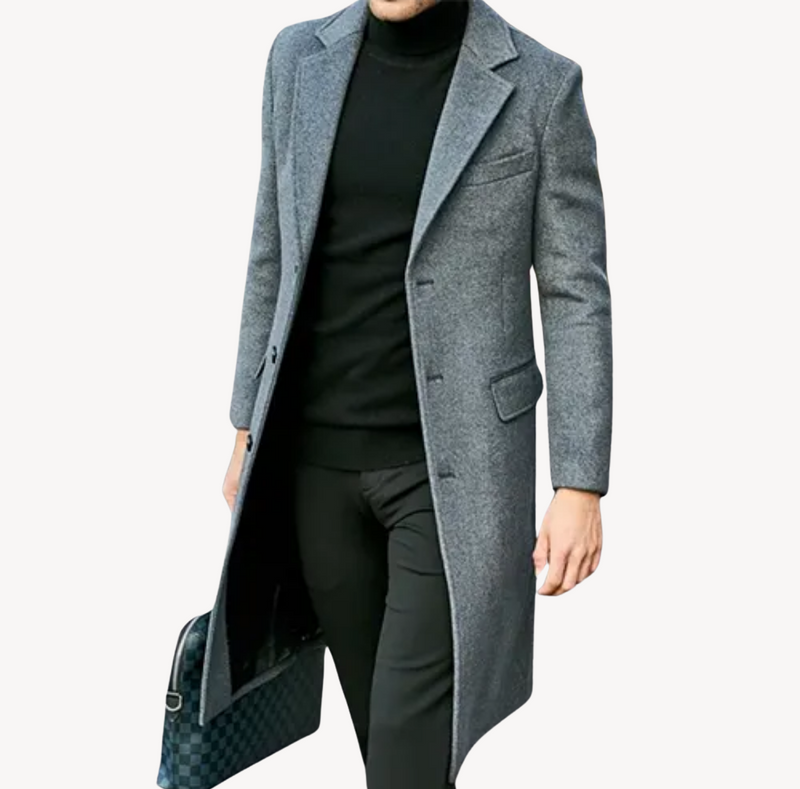 Abrigo Largo de Invierno para Hombre | Clásico