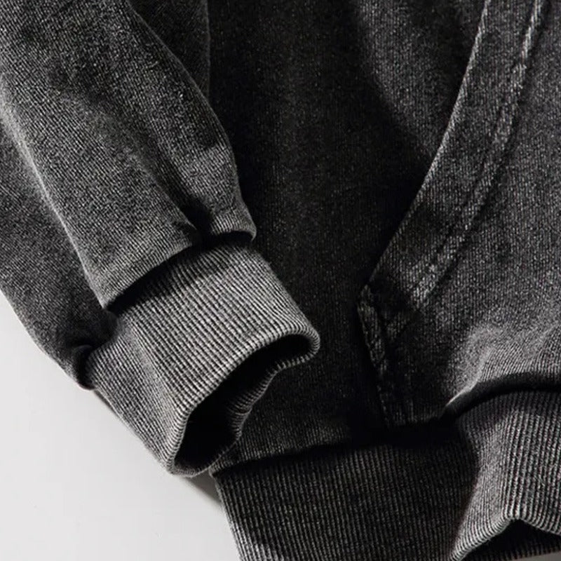 Volný střih mikiny s kapucí pro muže