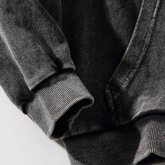 Volný střih mikiny s kapucí pro muže