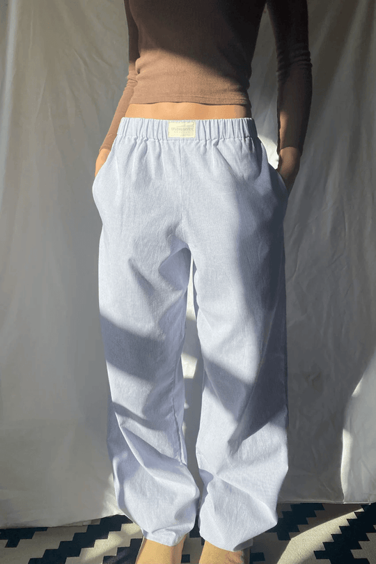 Lounge Trousers Women - Textile Blend with Elastic Waistband