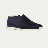 Men's Suede Ankle Boots | Slip-On