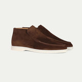 Men's Suede Ankle Boots | Slip-On