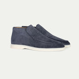 Men's Suede Ankle Boots | Slip-On