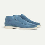Men's Suede Ankle Boots | Slip-On