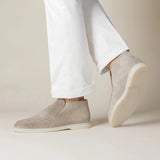 Men's Suede Ankle Boots | Slip-On