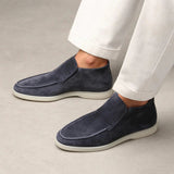 Men's Suede Ankle Boots | Slip-On