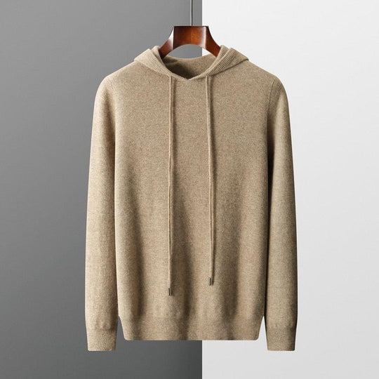 Minimalist Drawstring Hoodie for Men