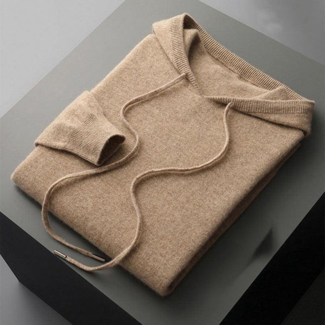 Minimalist Drawstring Hoodie for Men