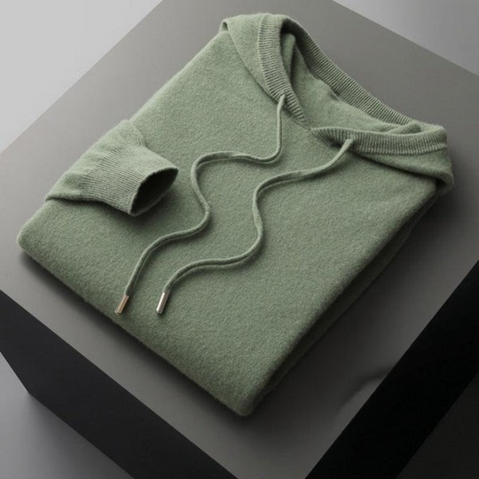 Minimalist Drawstring Hoodie for Men