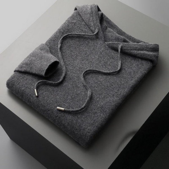 Minimalist Drawstring Hoodie for Men