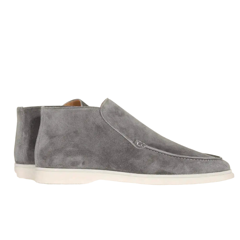 Moc Toe Ankle Loafers for Men
