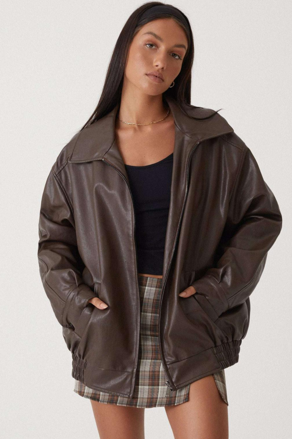 Oversized Zip Jacket for Women