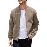 Panelled Zip-Up Jacket for Men