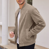 Panelled Zip-Up Jacket for Men