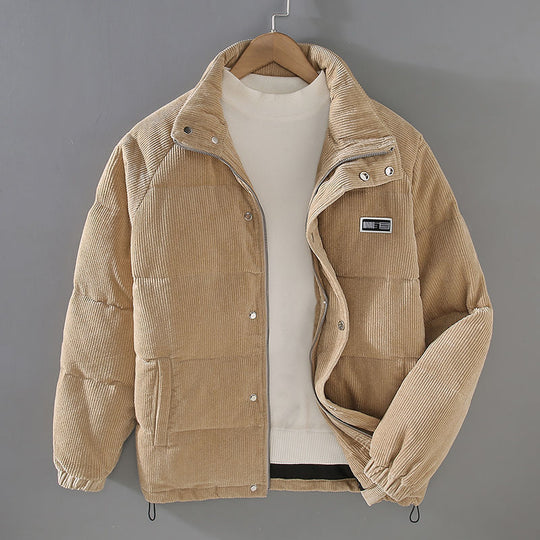 Quilted Corduroy Jacket for Men