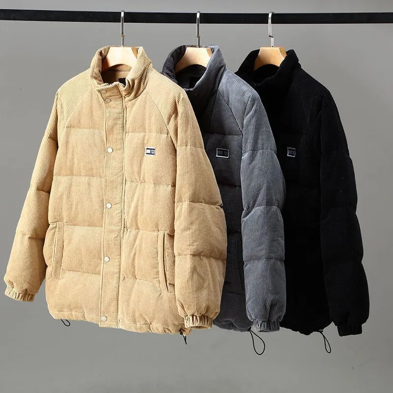 Quilted Corduroy Jacket for Men