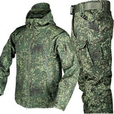 Geacă Softshell în 2 Piese + Pantaloni | Set Costum de Iarnă pentru Bărbați