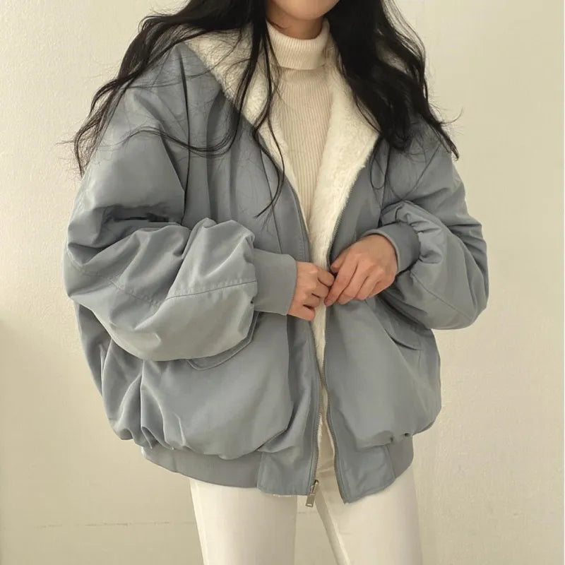 Reversible Loose Fit Jacket for Women