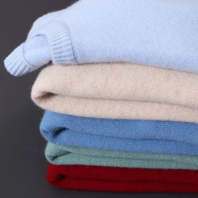Ribbed Crewneck Sweater for Men