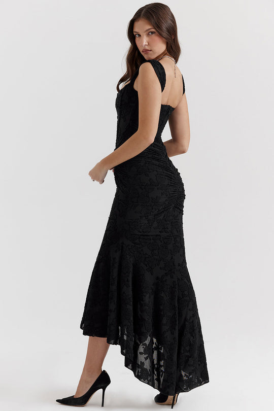 Off-Shoulder Evening Waist Dress for Women