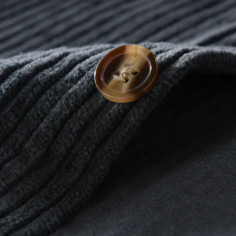 Condere | Men's Corduroy Shirt with Button Closure - Casual & Comfortable