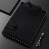 Fitted Turtleneck Sweater for Men - Image 8