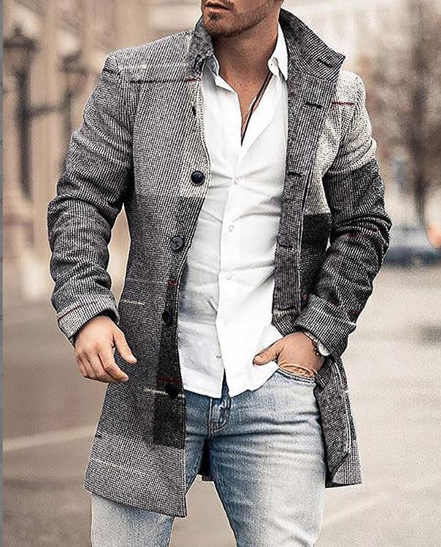 Hermanizu | Men's Winter Coat - Stylish and Warm for the Cold Months