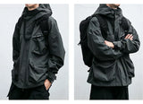 Hooded Utility Jacket for Men - Image 2