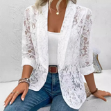 Long Sleeve Sheer Blazer for Women