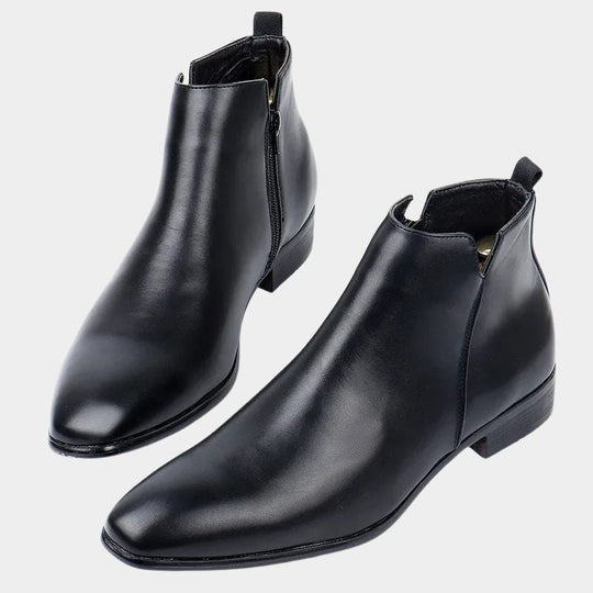 Side Zip Retro Boots for Men