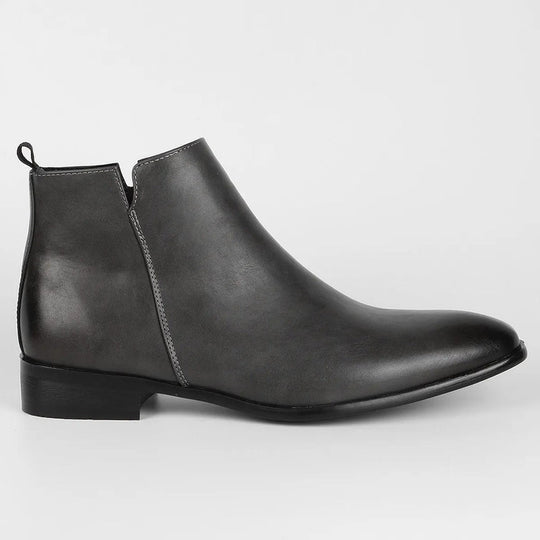 Side Zip Retro Boots for Men