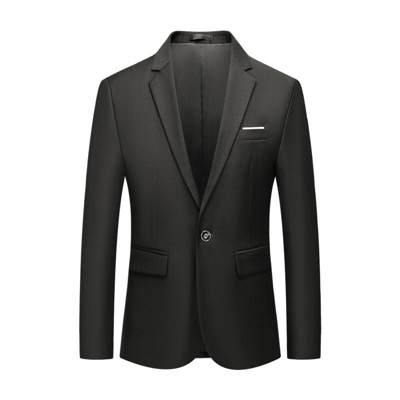 Single-Button Formal Blazer for Men