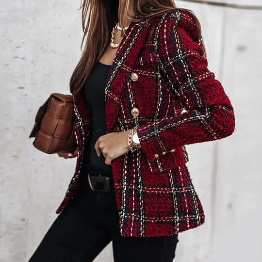 Slim Fit Blazer Coat for Women