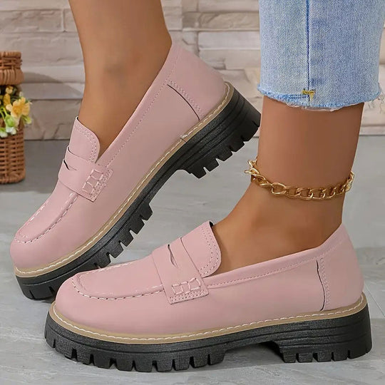 Structured Upper Slip-On Loafers for Women