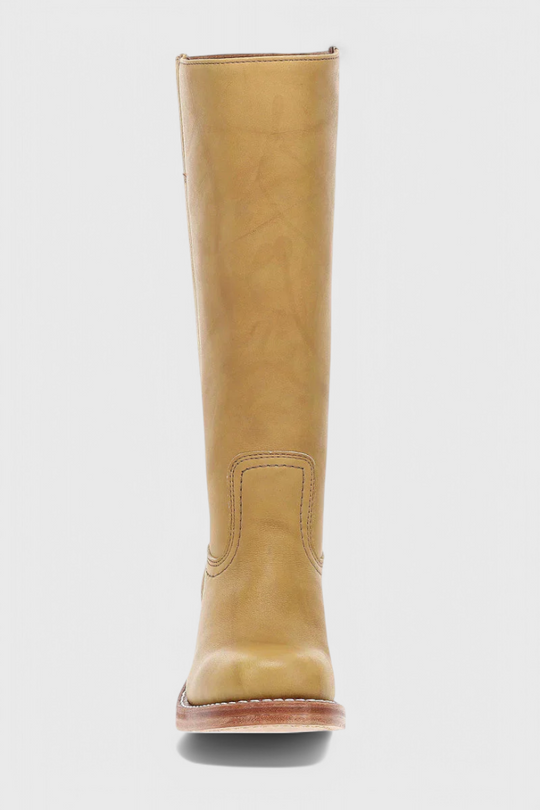 Stacked Heel Knee-High Boots for Women
