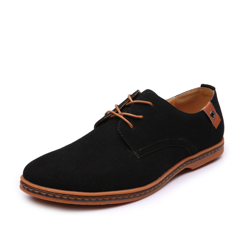 Lace-Up Derby Shoes for Men