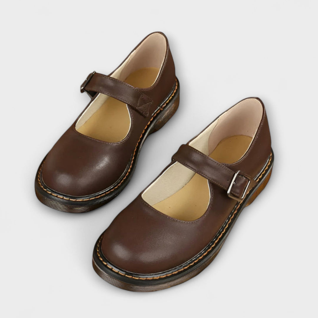 Strap Shoes for Women – Rounded Front and Secure Closure