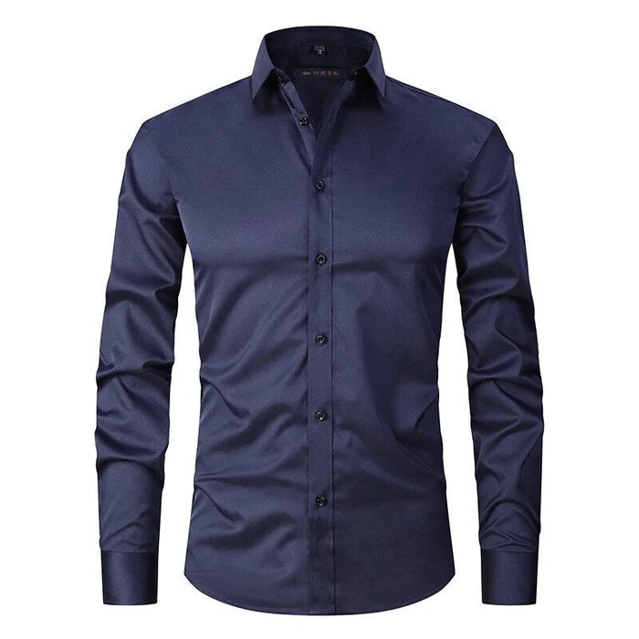 Stretchy Wrinkle-Resistant Shirt for Men