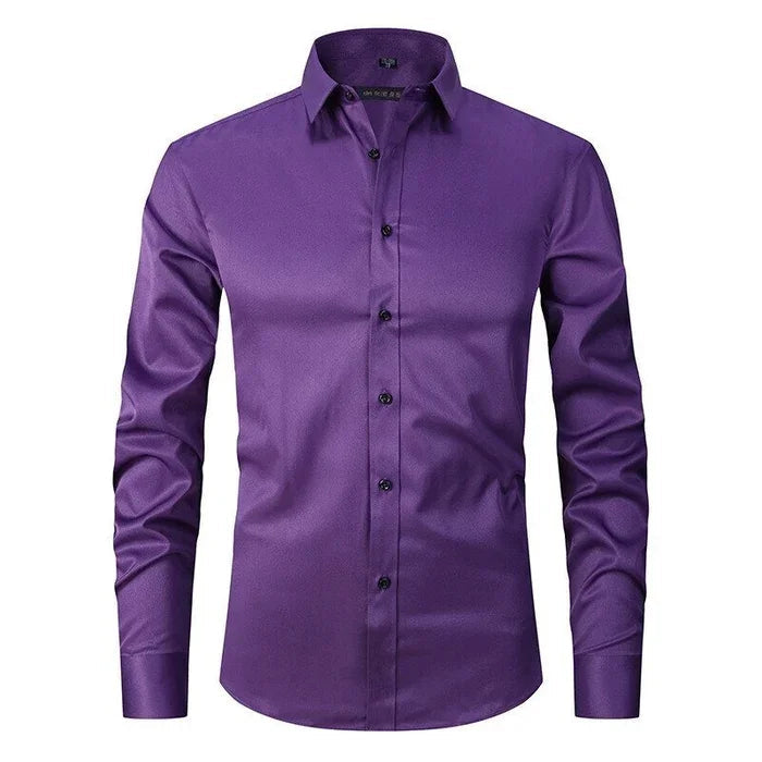 Stretchy Wrinkle-Resistant Shirt for Men