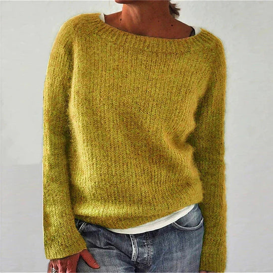 Textured Knit Sweater for Women