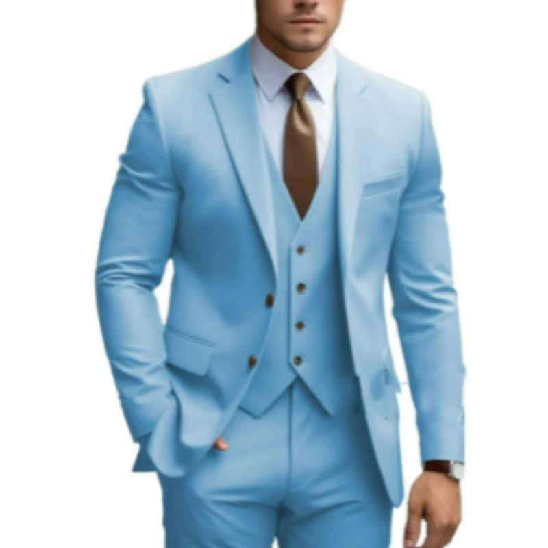 Three-Piece Suit Set for Men